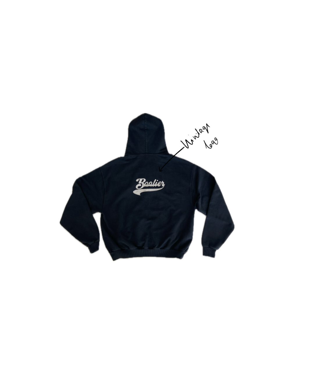 VINTAGE ZIPPED HOODIE