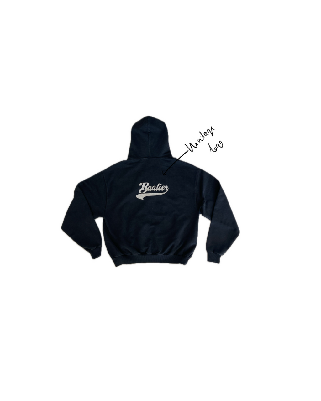 VINTAGE ZIPPED HOODIE